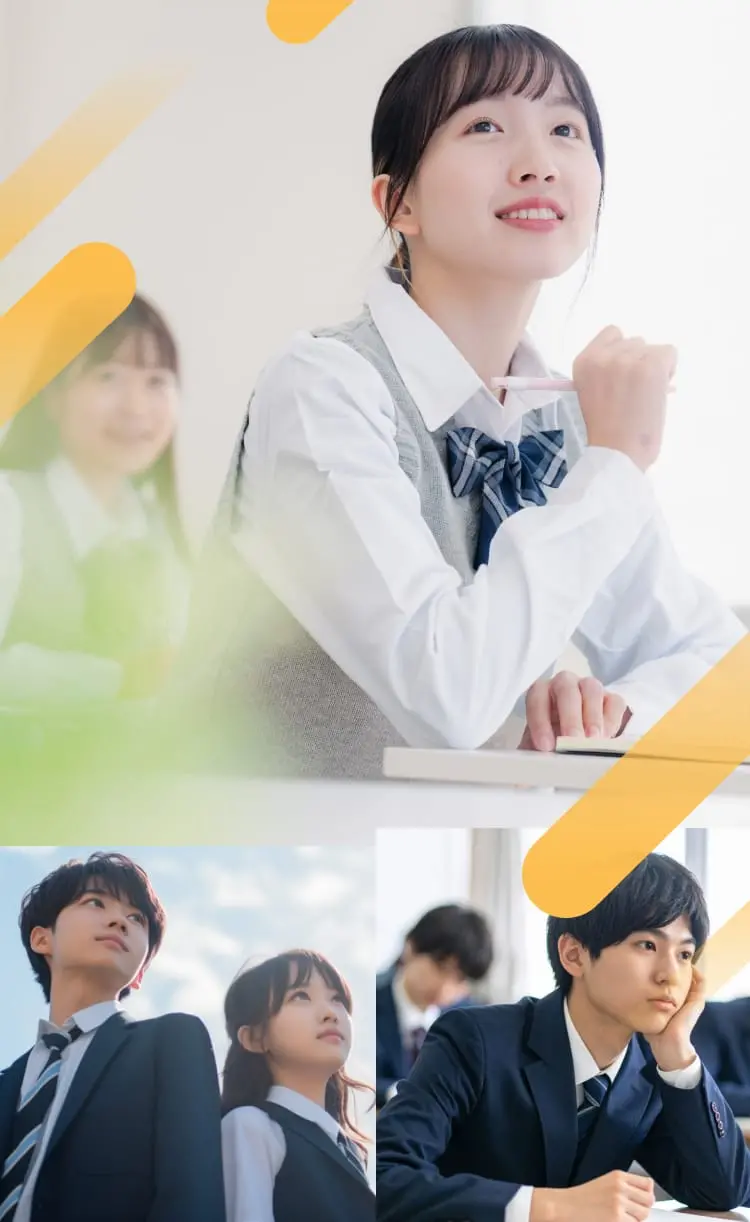 国際バカロレア(IB)専門オンライン塾・家庭教師で勉強する中学生・高校生の前向きなイメージ